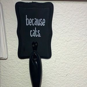 ‘Because Cats’ Lint Roller Holder